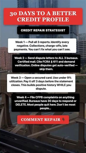 30 days to a better Credit Profile