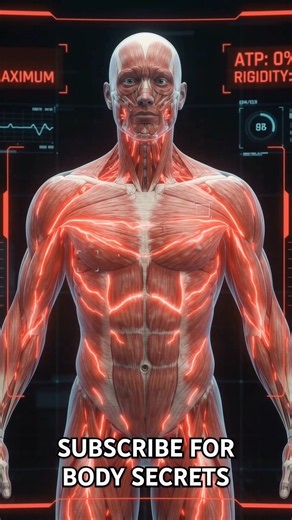 What REALLY Happens Inside Your Muscles After You Die? 💀 #BodyFacts