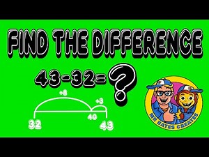 MATHS | Counting up to find the difference | KS2