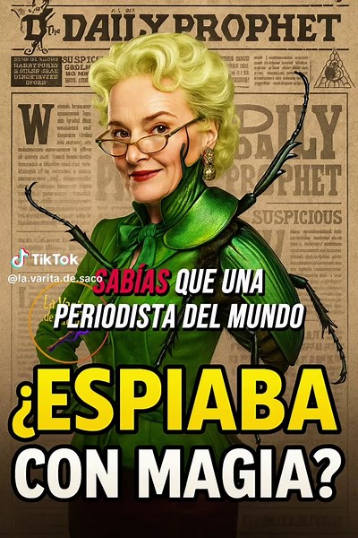 Rita Skeeter: La Animaga Ilegal del Mundo Mágico