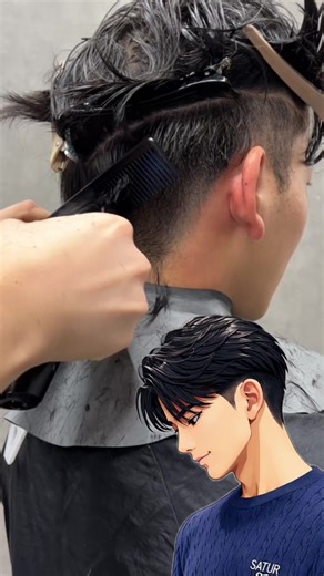 🇰🇷korean hair style🇰🇷 We create the coolest hairstyles in japan.🇯🇵 #韓国メンズヘア #縮毛矯正 #曲がる縮毛矯正 #センターパート #fyp