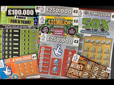 🤗🤗Another fun session with 6 of the UK Lottery scratch cards, and I reveal yesterdays Double miss 🤗🤗