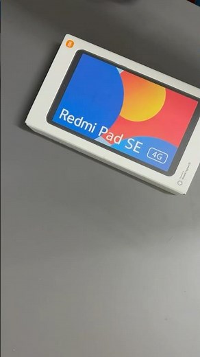 Redmi Pad SE unboxing
