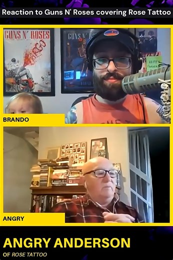 Best of 2025: Aussie rock icon Angry Anderson recalled the early days of seeing Guns N' Roses, before the fame, when they covered his band Rose Tattoo. | Appetite For Distortion with Brando