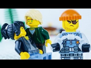 LEGO Ninjago Movie STOP MOTION W/ Lloyd Garmadon & Nya vs The Robber! | Ninjago | By Lego Worlds