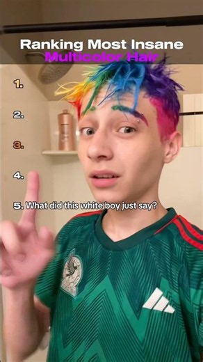 Ranking INSANE MULTICOLOR HAIR