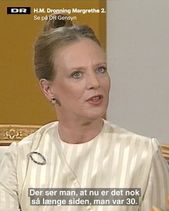 Tillykke med de 85 år, Dronning Margrethe. 🇩🇰 | DR Historie