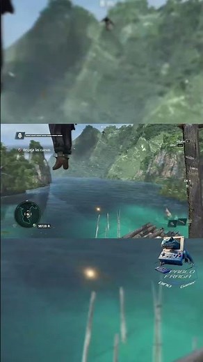 Long Bay - Salto de fe (23 mts). Assassin's Creed IV: Black Flag.