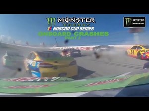 2017 NASCAR Cup Series Onboard Crashes (Part 2)