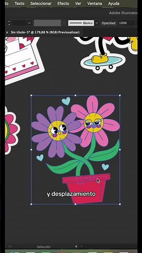 Cómo hacer el margen para los stickers en illustrator