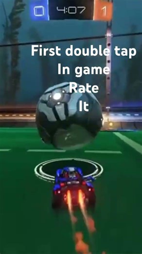 First double tap in game rate it #rocketleague