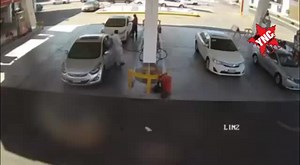 BIG EXPLOSION AT GAS STATION