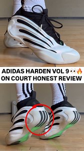 30K views · 37 reactions | ON COURT: Adidas Harden Vol.9 honest review after 2 weeks  what do yall think of these? @adidasbasketball @jharden13 | Qias Omar | Facebook