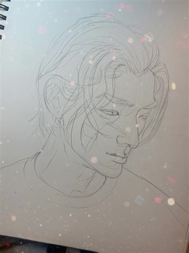 Starting something new ✨ #drawingprocess #traditionalartist #graphitedrawing #pencildrawing #artprocess