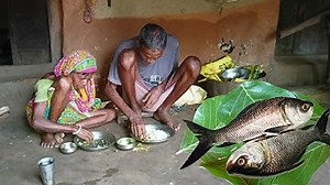 2.2M views · 62K reactions | rural old poor grandma & grandpa how to cook FISH CURRY and what type food eating __ village life | Village Foods | Facebook