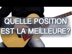 COMMENT TENIR CORRECTEMENT SA GUITARE?