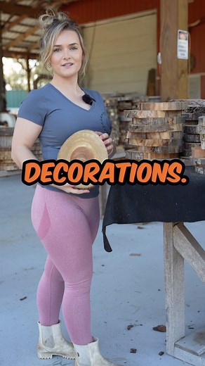 Triple L Rustic Designs | We call these Wood Cookies. They are the number one seller here at our shop. They’re perfect for DIY projects or decorations! @zoe_anne_... | Instagram