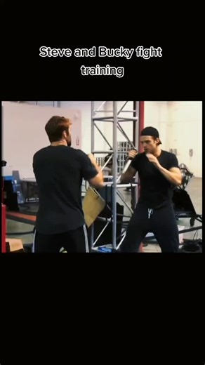 This duo >>> #marvel #avengers #captainamerica #bucky #steverogers #chrisevans #sebastianstan #fight #training #mcu #edit #fyp #foryou #foryoupage #fypシ