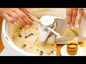 Bosch Universal Plus Mixer Cookie Dough Demo