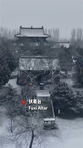 石家庄，遇见一场雪。｜Shijiazhuang meets with a snowfall.