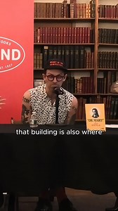 History hasn't been this unhinged... Sam Pinkleton shocks the room with this fun fact! 🛩️ ⛴️ Just a taste of our event with the cast & creatives of @ohmaryplay. Watch the rest of the conversation on our YouTube channel! https://buff.ly/WLgU5vv | Strand Book Store