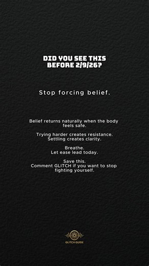 Your body is a quantum computer. ADHD burnout, stress, and overwhelm aren’t failures. They’re regulation glitches. When your nervous system is stuck in survival, productivity and manifestation break down. The New Reality Engine trains regulation first, so focus stabilizes and reality starts responding differently. Stop forcing change. Install the system instead. Comment “glitch” or check the link in my bio.
