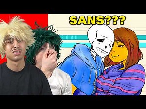 MHA Voice Actors React to UNDERTALE Cringe...