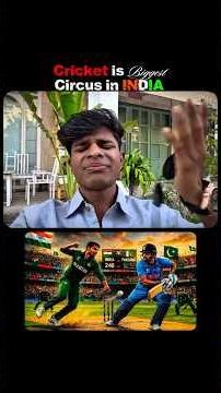 Cricket is Biggest Circus in India….🇮🇳 #cricket #shorts #facts