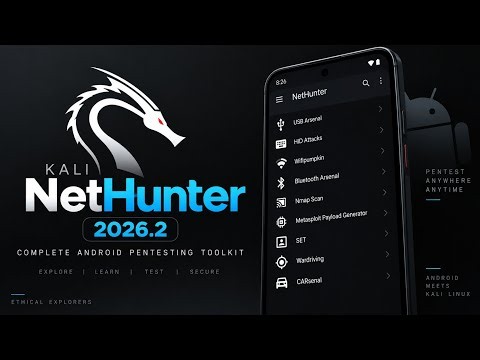 Kali NetHunter 2026.2 In-Depth Guide | Complete Android Pentesting Toolkit Explained