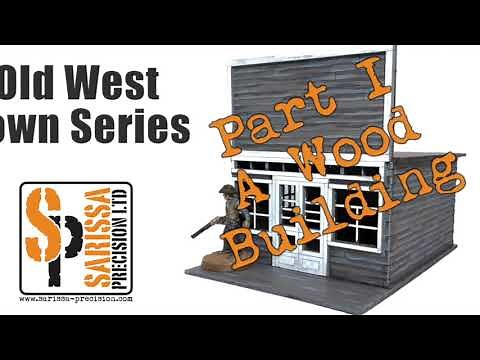 Old West Building step by step 1