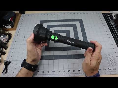 LitezAll Rechargeable Lightweight Flashlight