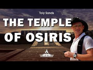 The Great temple of Osiris. Abydos Egypt. The most mysterious place of Ancient Egypt.