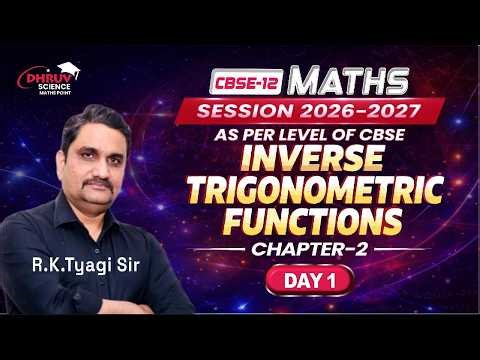 🔥 Class 12 Maths ITF's🔥 | Chapter 2 Full Syllabus | CBSE Board Exam 2027