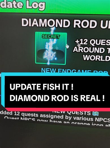 Unlock the Diamond Rod in Fish It on Roblox