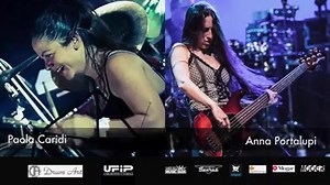 We are interviewing Italian artist Paola Caridi on Dec.16th for her first Drum Talk TV episode! Here she is with collaborator, bass player Anna Portalupi. How often do you jam with just a bass player? See more of Paoloa here: http://bit.ly/paola-caridi-yt and you can see all our interview episodes and sign up for our newsletter with articles by today's biggest drummers at www.drumtalktv.com #drummer | Drum Talk TV