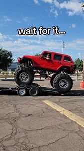 "That's not street legal" #jeep #wrangler #rubicon #lifted #4x4 #offroad #mudtires #wheels #huge #liftedlife #liftedjeep #red #jeeplife #jeeplove #jeepporn #jeepnation #jeepfamily #jeeps #big #arizona #AirslamitEquipped #airslamit #sickcarsandtrucks | Airslamit