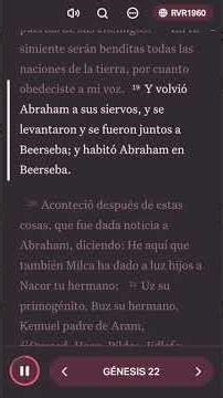 Génesis capitulo 22 versículo 12 en adelante