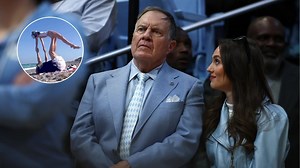 (Video) Bill Belichick's intimate acrobatic moves with 24-year-old girlfriend Jordon Hudson on Florida beach go viral
