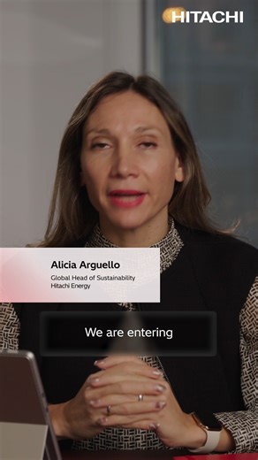 The Electricity Era has arrived. But as our Head of Sustainability, Alicia Arguello, highlights: to keep the momentum of the energy transition, we must unlock the full potential of the power grid so it can manage the growing complexity of renewables, electrification, and rising global demand. Discover how Hitachi Group is powering this transformation: https://go.hitachi/4jSADO1 #HitachiEnergy #Sustainability | Hitachi Energy