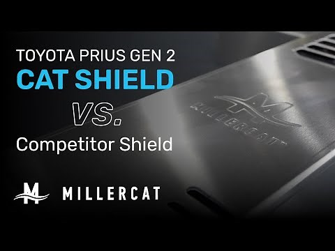 Miller CAT's Toyota Prius Generation 2 Cat Shield vs The Competition