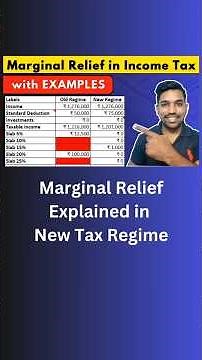 Marginal Relief Examples EXPLAINED in New Tax Regime