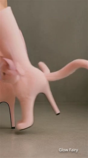 Pink cat fairy boots | Glow Fairy