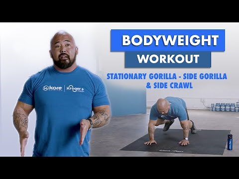 3-Move Workout: Stationary Gorilla, Side Gorilla and Side Crawl