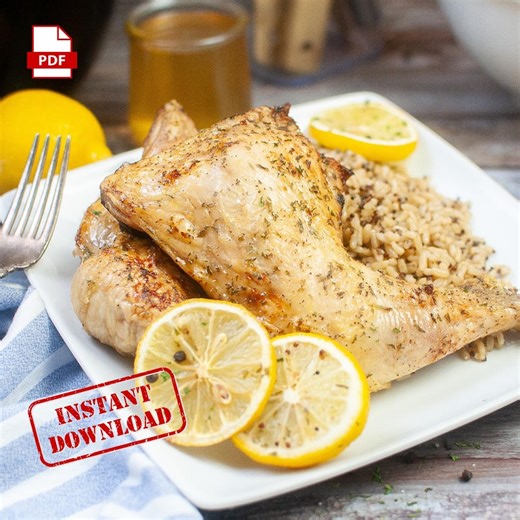 Air Fryer Chicken Leg Quarters Recipe | Easy Dinner (digital PDF) - Etsy