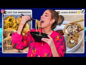 I Tested the MOST VIRAL Recipes YOU Tagged Me In 🤯 Are They Actually Worth Making?