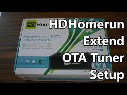 HDHomerun Extend OTA Tuner Setup