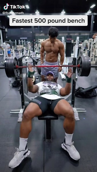 Bench Press 500lbs PR | Terron Beckham