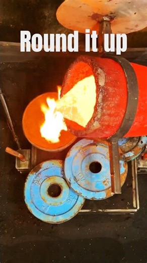 Round it up #casting #metalcasting #handmade #art