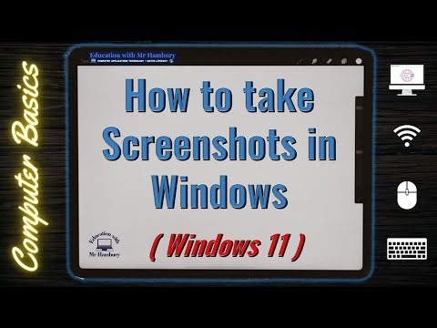 2 Ways to take SCREENSHOTS in WINDOWS | Windows Tutorial