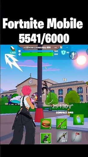 New Fortnite Mobile Simpsons season Gameplay on Poco F6 | Adamas | 2025